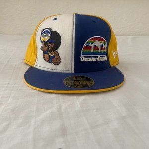 Denver Nuggets New Era Fitted Hat Size 7 5/8